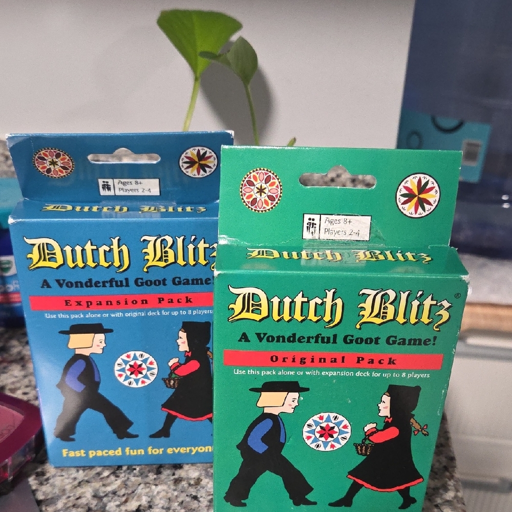 Dutch Blitz-Expansion Pack Card Game Set - Original and Expansion Pack